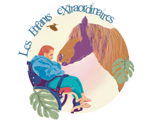 Logo de l'association les enfants extraordinaires à Barjac dans le Gard.